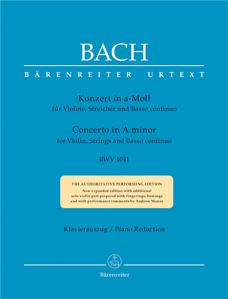 Johann Sebastian Bach - Violin Concerto a minor BWV 1041