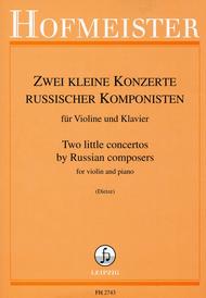  Various - Zwei kleine Konzerte Russischer Komponisten
