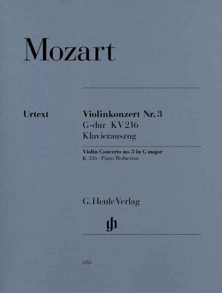 Wolfgang Amadeus Mozart - Violin Concerto  in G, KV 216