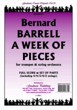 Bernard Barrell - A Week of Pieces