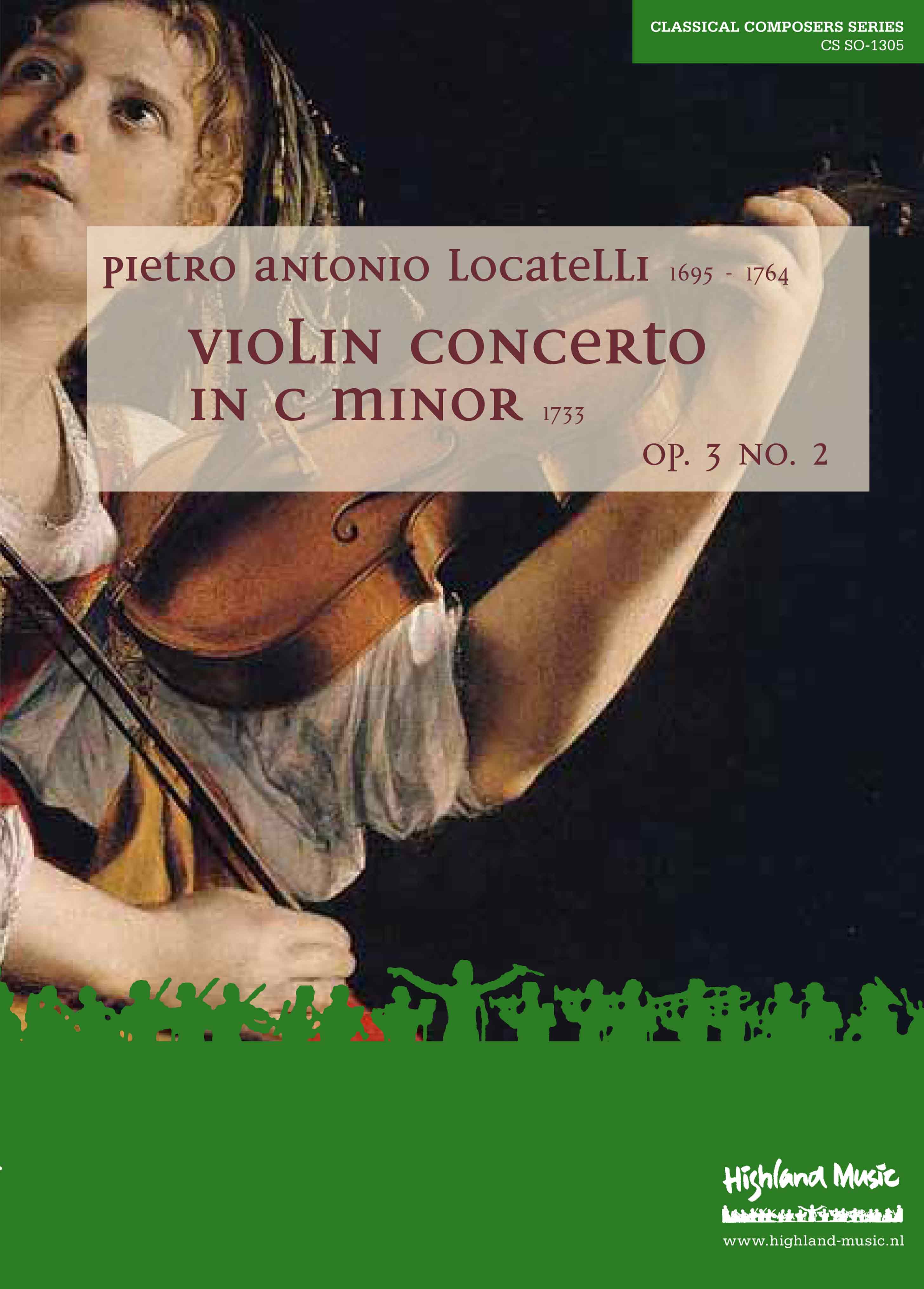 Pietro Antonio Locatelli - Violin Concerto op.3 No.2 in c