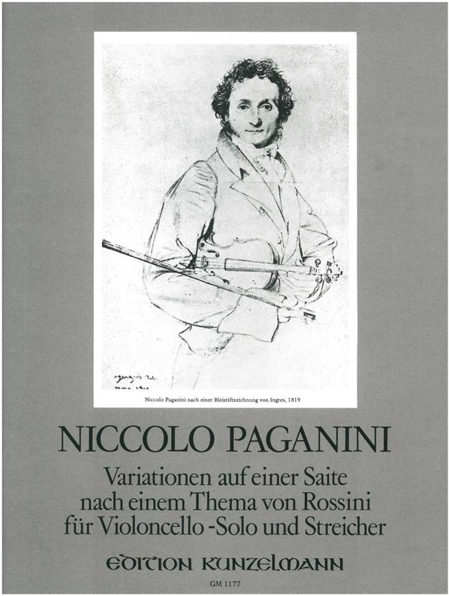 Niccolo Paganini - Variationen auf einer Saite nach einem Thema von Rossini