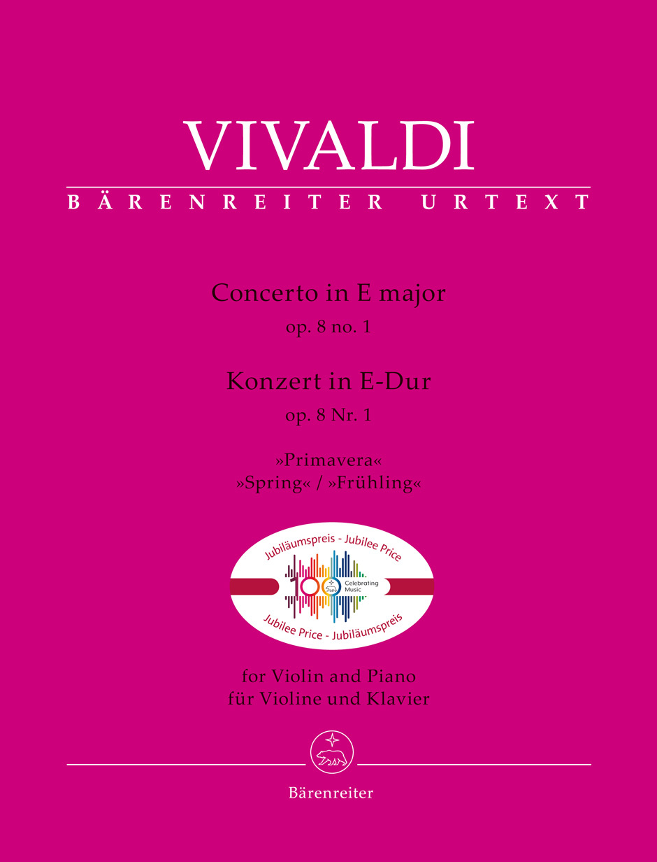 Antonio - Violin Concerto in E op8/1 Spring