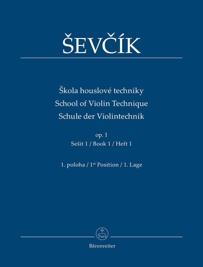 Otakar Ševčík - School of Violin Technique Op.1 Book 1