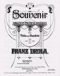 František Alois Drdla - Souvenir