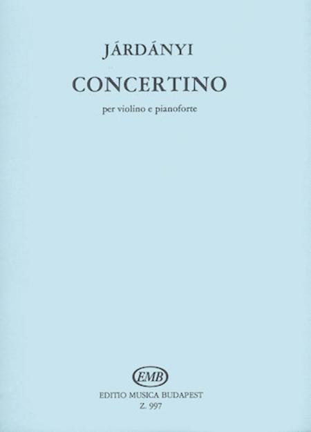 Pál Járdányi - Concertino per violinoe pianoforte