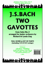 Johann Sebastian Bach - Two Gavottes from Suite no. 3