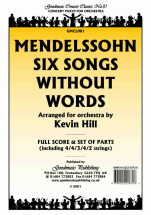 Felix Mendelssohn - Six songs without Words