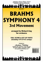 Johannes Brahms - 3rd. Movement from Symphony no. 4