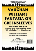 Ralph Vaughan Williams - Fantasia on Greensleeves