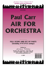 Paul Carr - Air for Orchestra