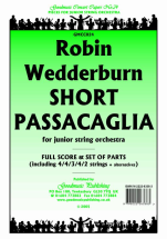 Robin Wedderburn - Short Passacaglia