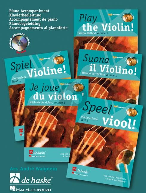 Jaap Van - Speel viool 1 / piano accompanement