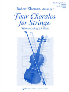 Johann Sebastian Bach - Four Chorales for Strings