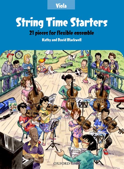 Kathy and David Blackwell - String Time Starters Viola book