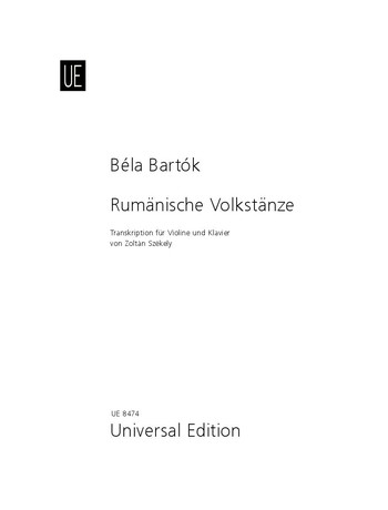 Béla Bártok - Rumänische Volkstänze